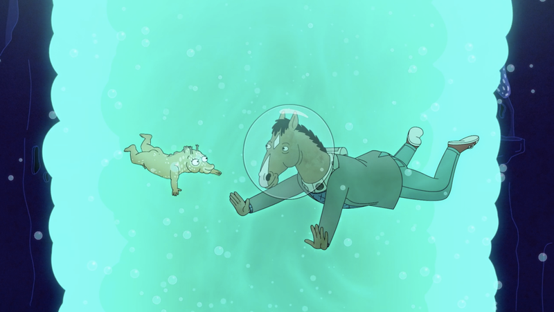 Illustration for article titled BoJack Horseman goes underwater and hits its high-water mark in a tour de force episode
